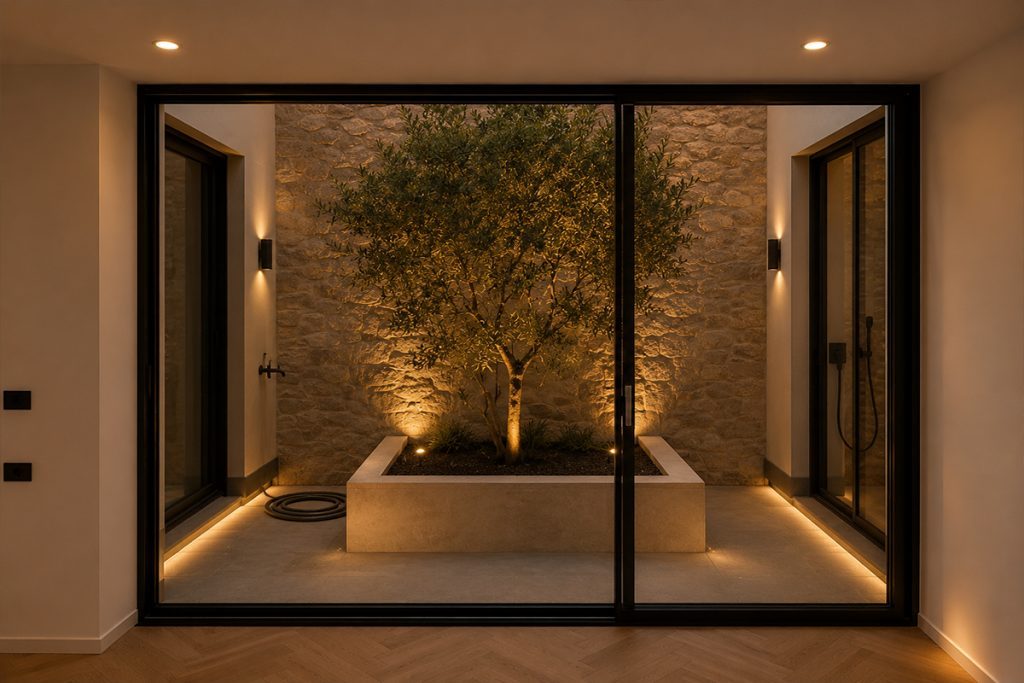 Casa Serenia, Courtyard