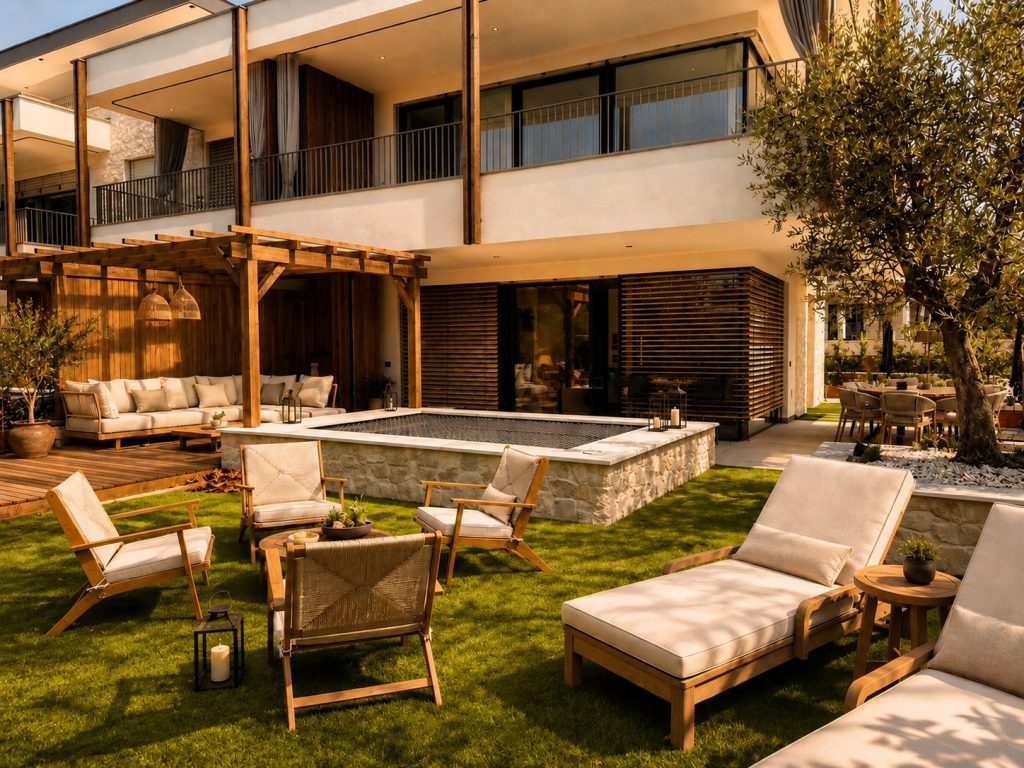 Casa Serenia, Garden