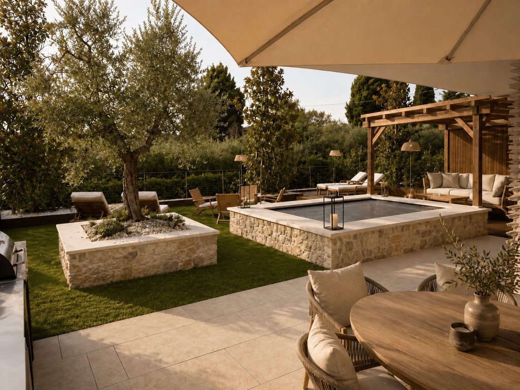 Casa Serenia, Garden