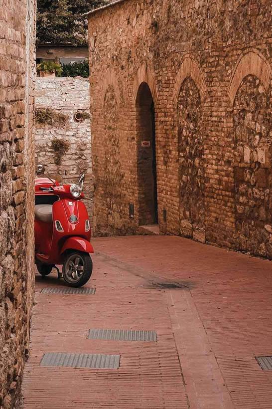Rent a Vespa